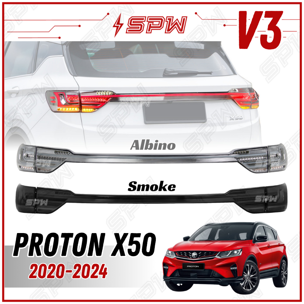 Proton X50 (2020-2024) V3 Tail Lamp Tail Light Taillamp Taillight DRL ...