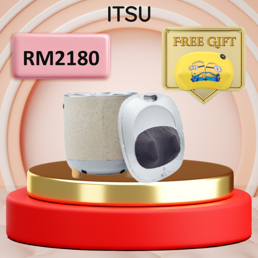 ITSU Mycubo Foot Massager Free 3D PureSu Minion - 2 in 1 Function ...