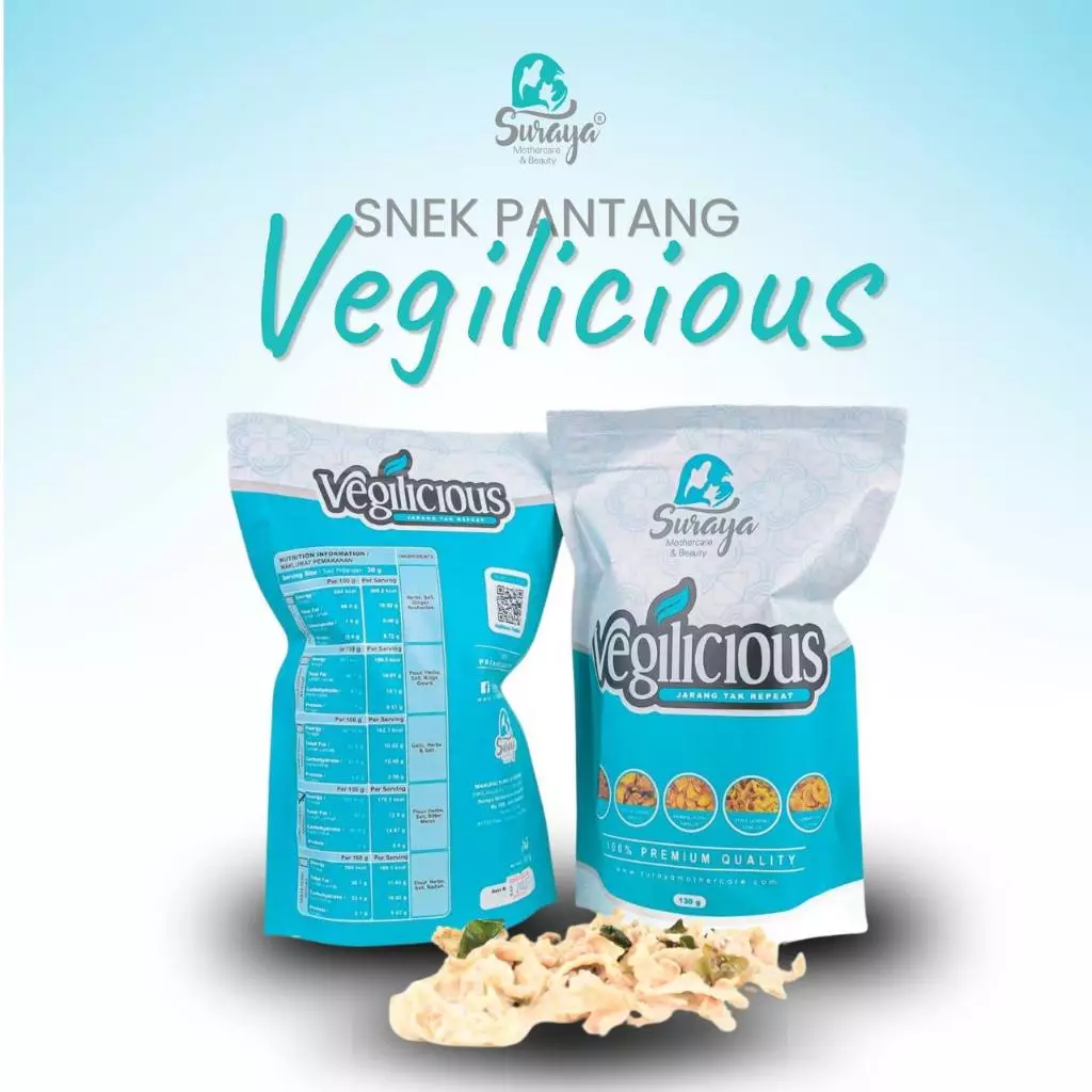 Homemade Snek Pantang Vegilicious