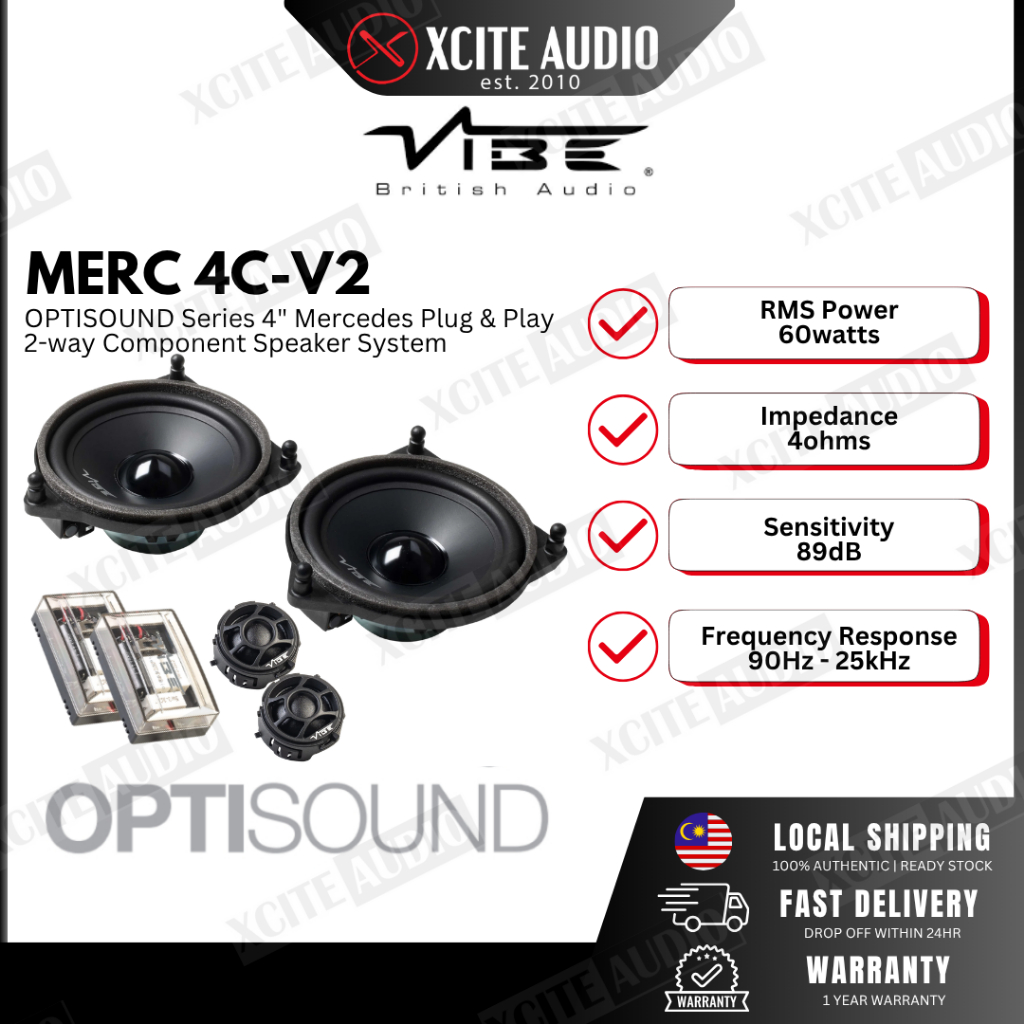VIBE MERC 4C-V2 - OPTISOUND 4