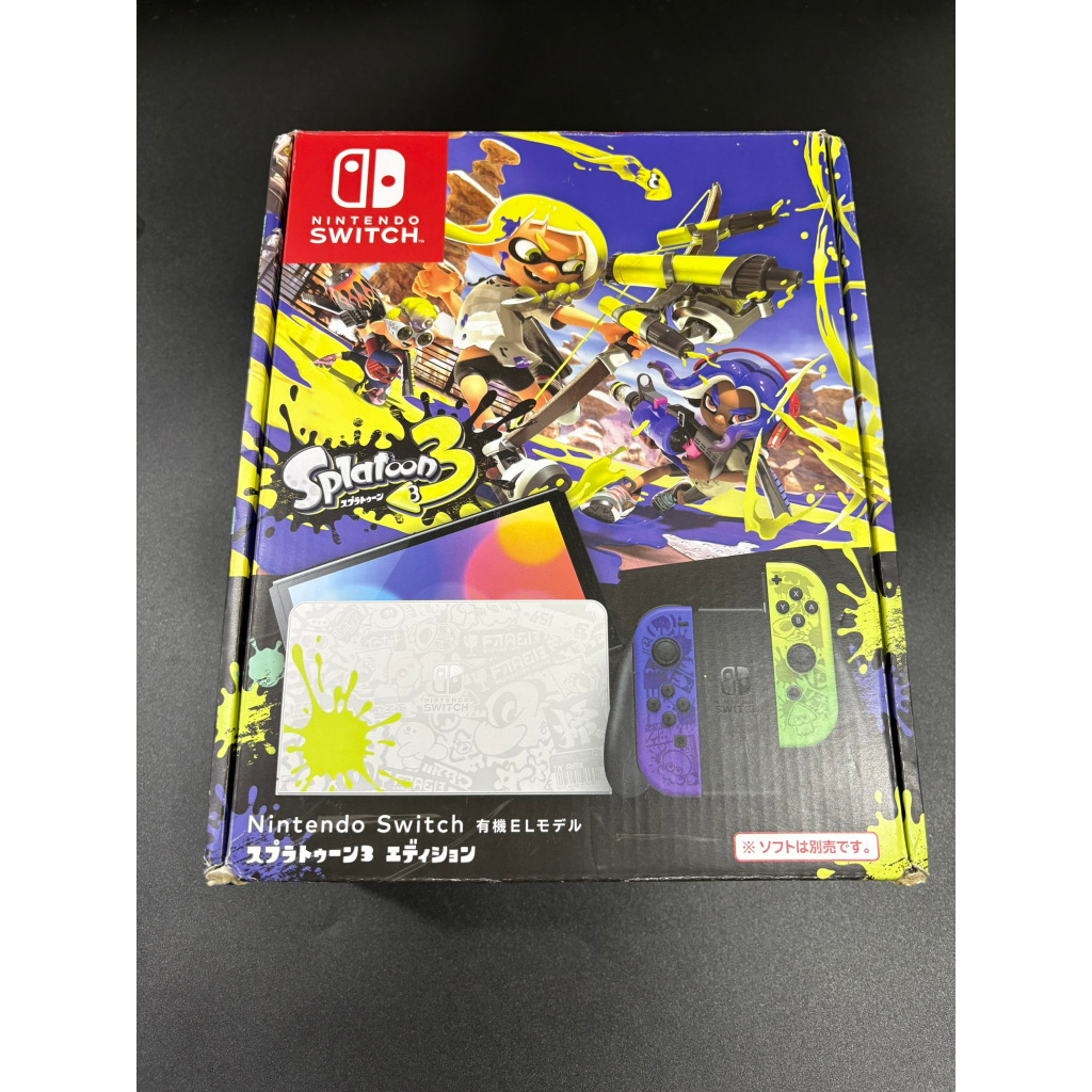Nintendo Switch OLED Splatoon 3 Edition | Japan Set | Used (Full Set ...