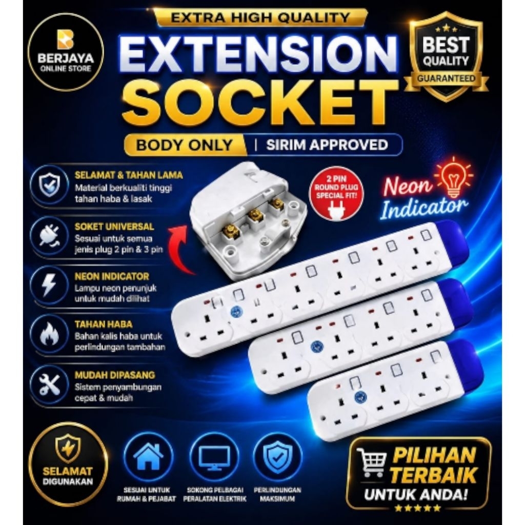 trailing socket - Prices and Promotions - Jul 2026 | Shopee Malaysia