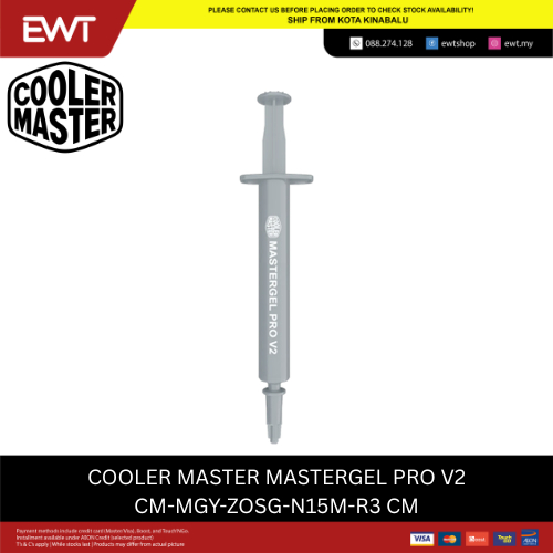 COOLER MASTER MASTERGEL PRO V2 HIGH THERMAL GREASE PASTE CM-MGY-ZOSG ...