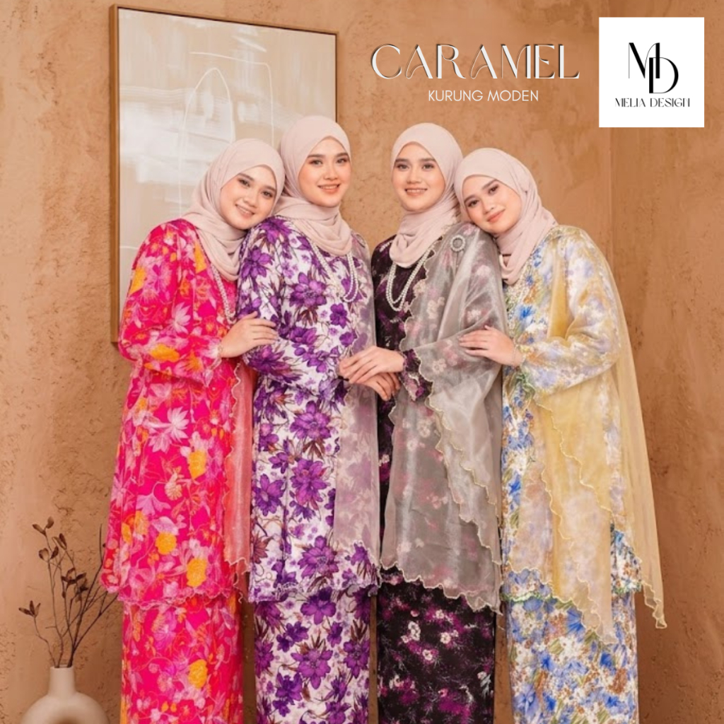 MODEN CARAMEL BY MELIA DESIGN SULAM BIKU COTTON MANGO PREMIUM MUSLIMAH ...
