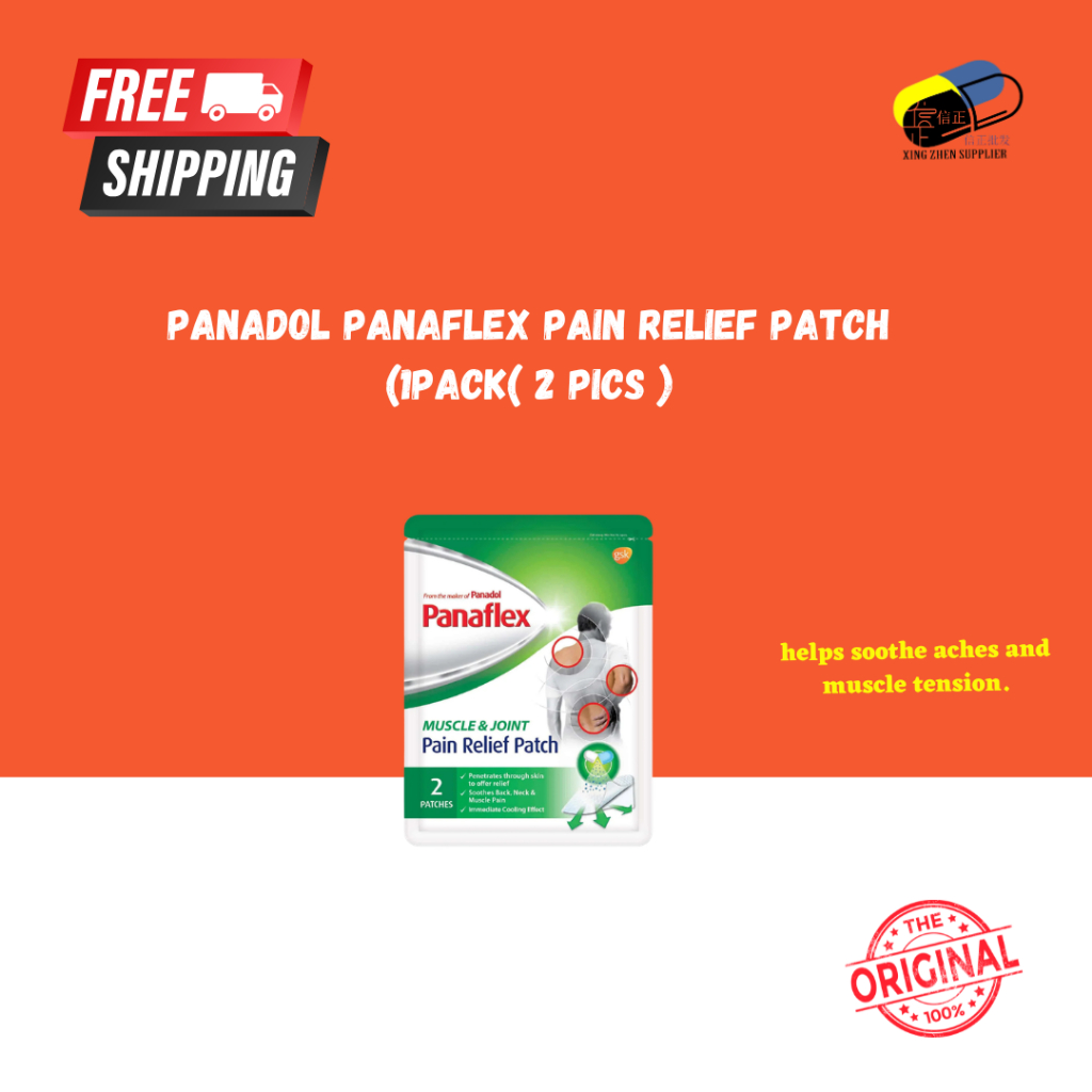 Panadol PanaFlex Pain Relief Patch (1pack( 2 pics ) | Shopee Malaysia