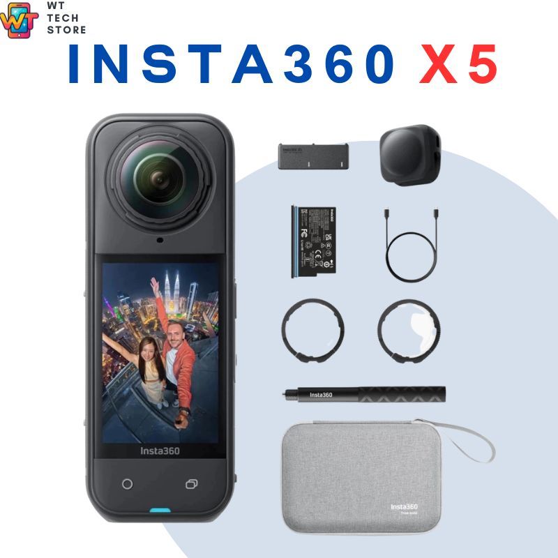 【Reday Stock】Insta360 X5 8K 360° Action Camera,- Waterproof Leading Low ...