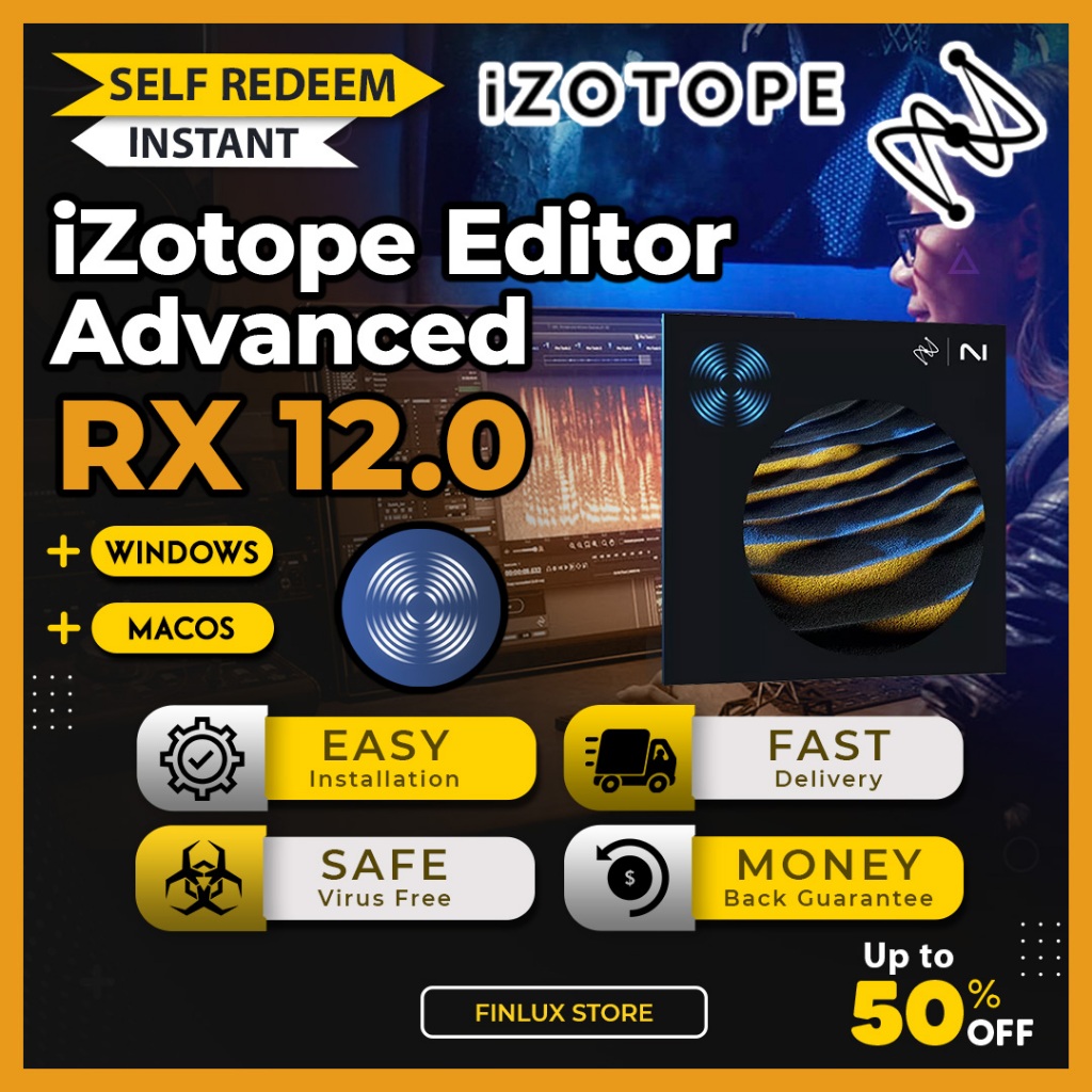 [SELF REDEEM] iZotope RX 12 Audio Editor Advanced v12.0 Latest 2026 ...