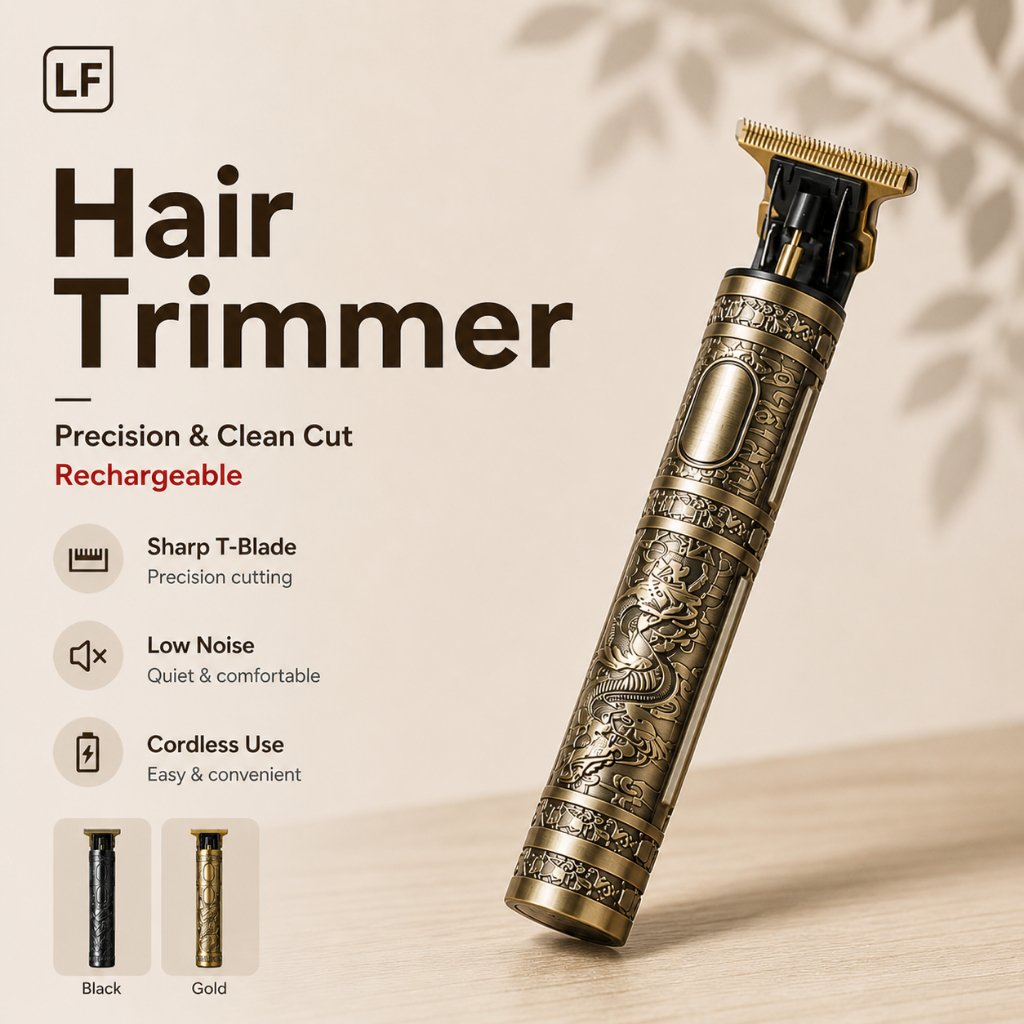 LF Hair Clipper Rechargeable HairTrimmer Men Beard Trimmer Cutting ...