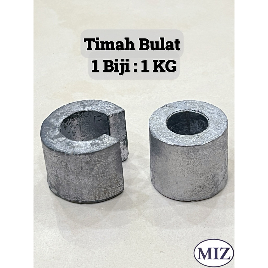 1 Biji : 1KG Timah Bulat Ladong Timah Baru Timah Bendera Timah Nelayan ...