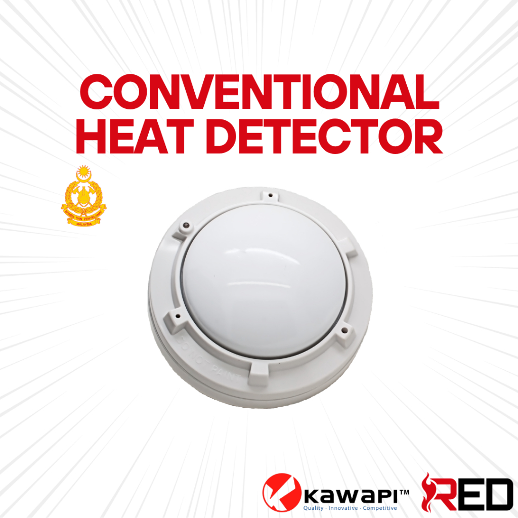 Kawapi Rate-of-Rise Heat Detector KP-303 (BOMBA APPROVED) | Shopee Malaysia