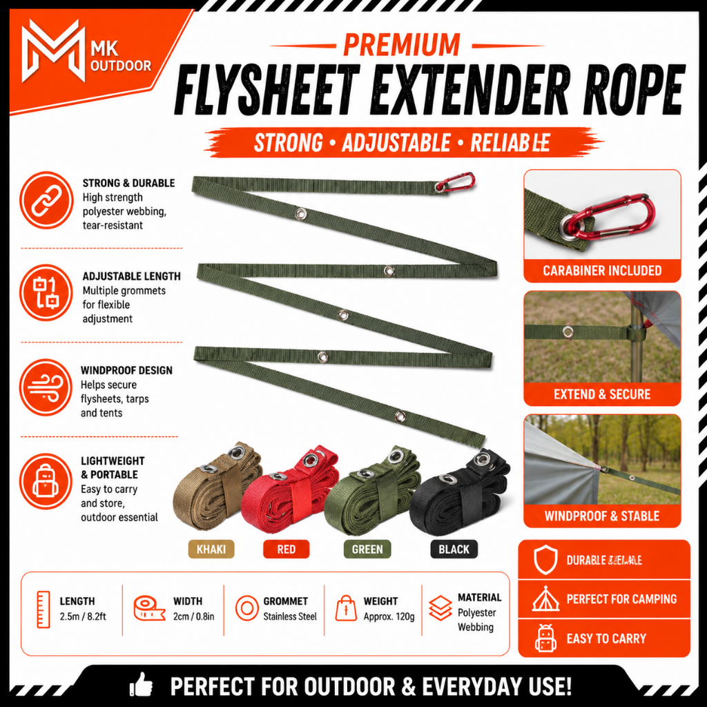 Flysheet extender Rope Wind Rope Durable Nylon Wind Rope ...