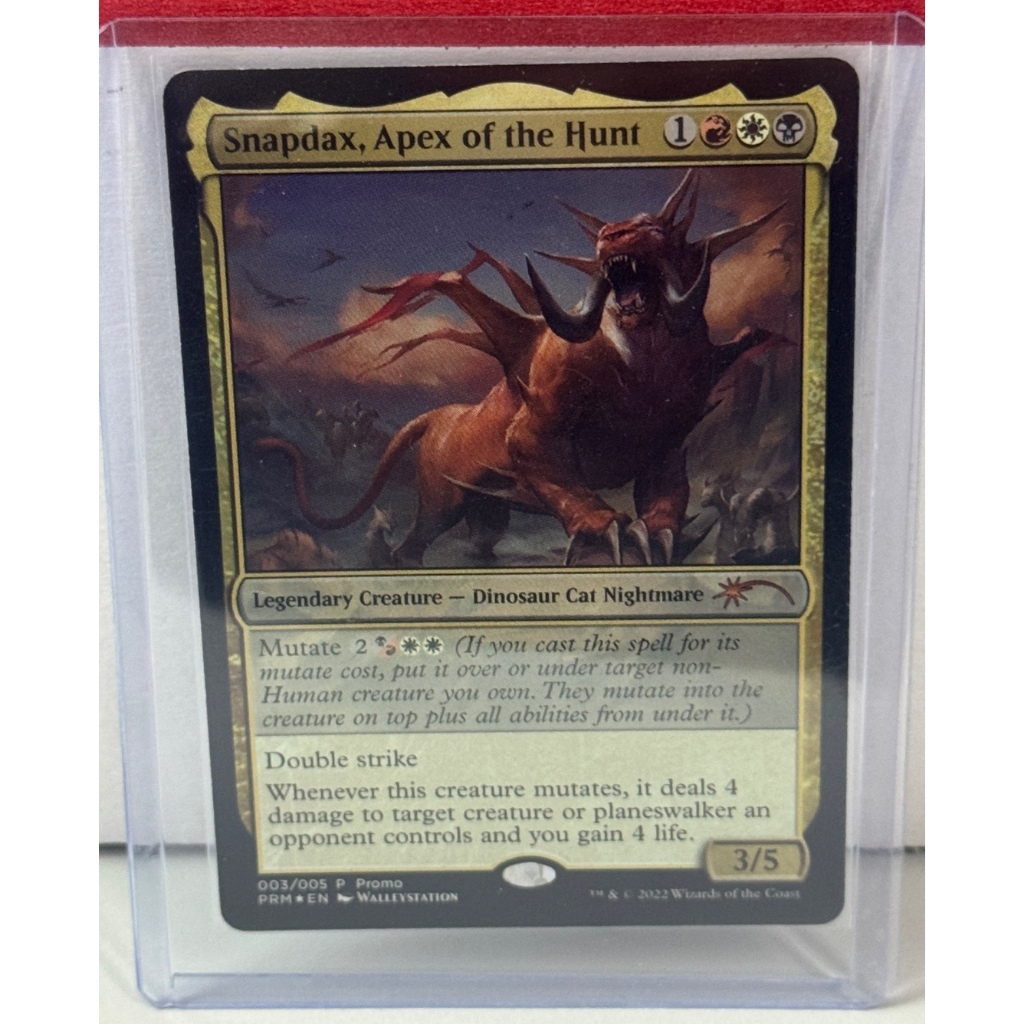 Snapdax, Apex of the Hunt (Lunar New Year) Magic the Gathering - MTG ...