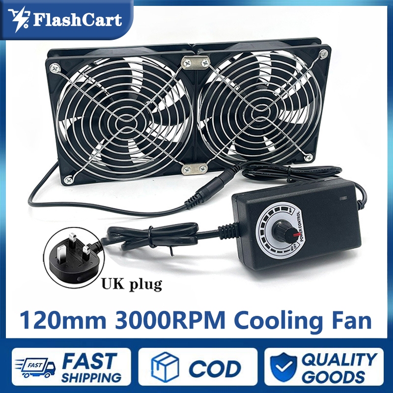 12cm high air volume exhaust fan 220V cabinet computer graphics card ...