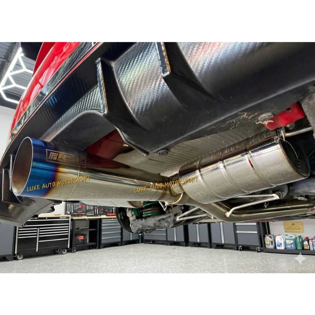 100% Premium Exhaust RSE Type R Tail Pipe Sport Muffler(Steel) High ...