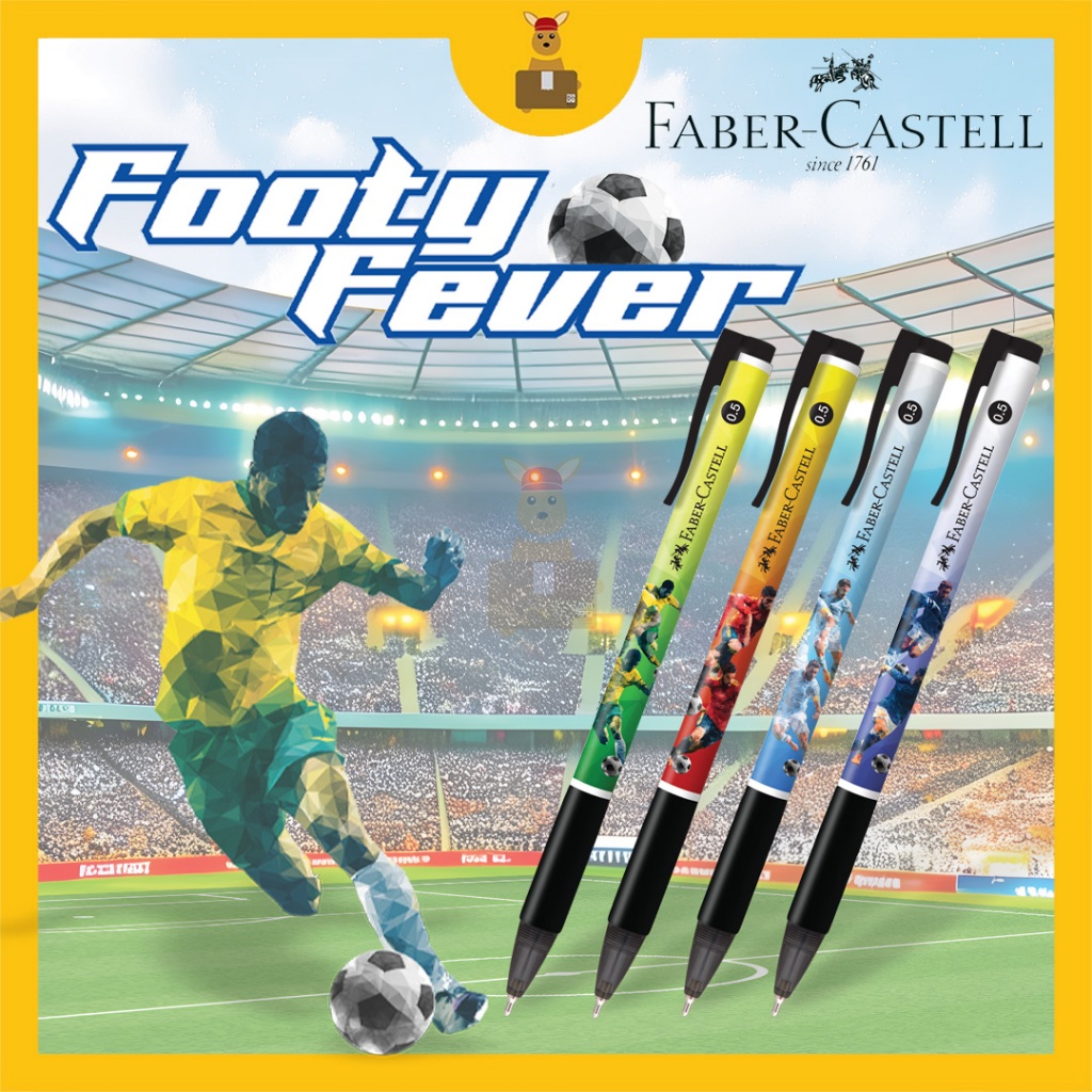 [SPECIAL EDITION] FABER-CASTELL Footy Fever Football Ball Pen ...