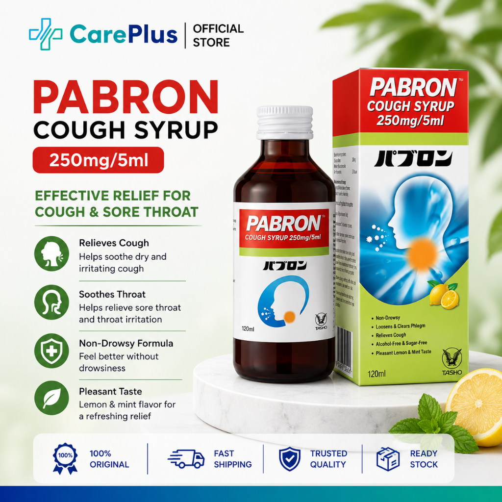 PABRON COUGH 120ML (NEW) (EXP: 02/2027) | Shopee Malaysia