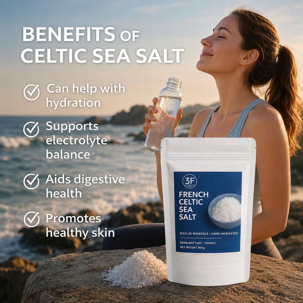 Premium Celtic Sea Salt Original Rich in Minerals Hand Harvested | BUY ...