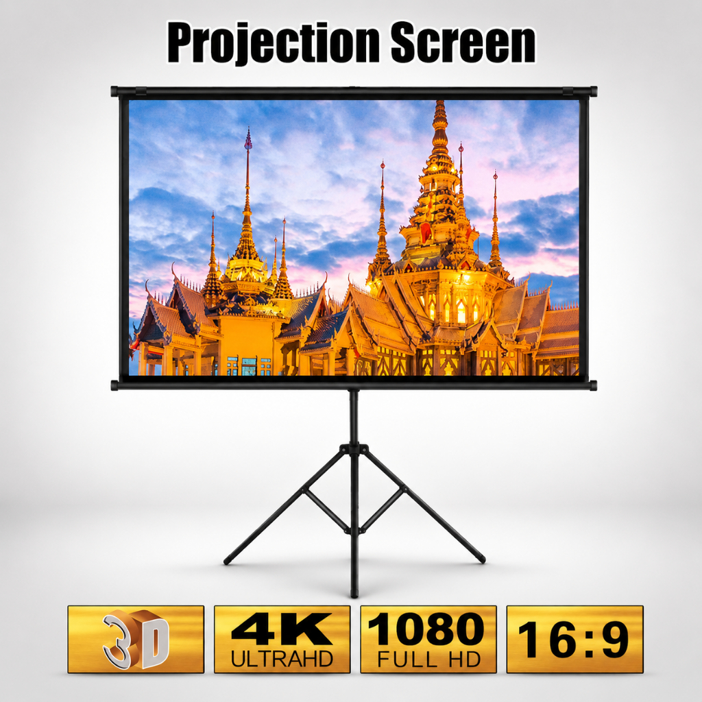 Projector Accessories Ultra HD Projector Screen bracket screen | Shopee ...