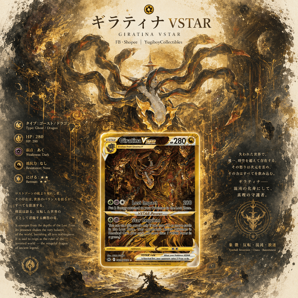 Giratina VSTAR Secret Rare GG69/GG70 Crown Zenith