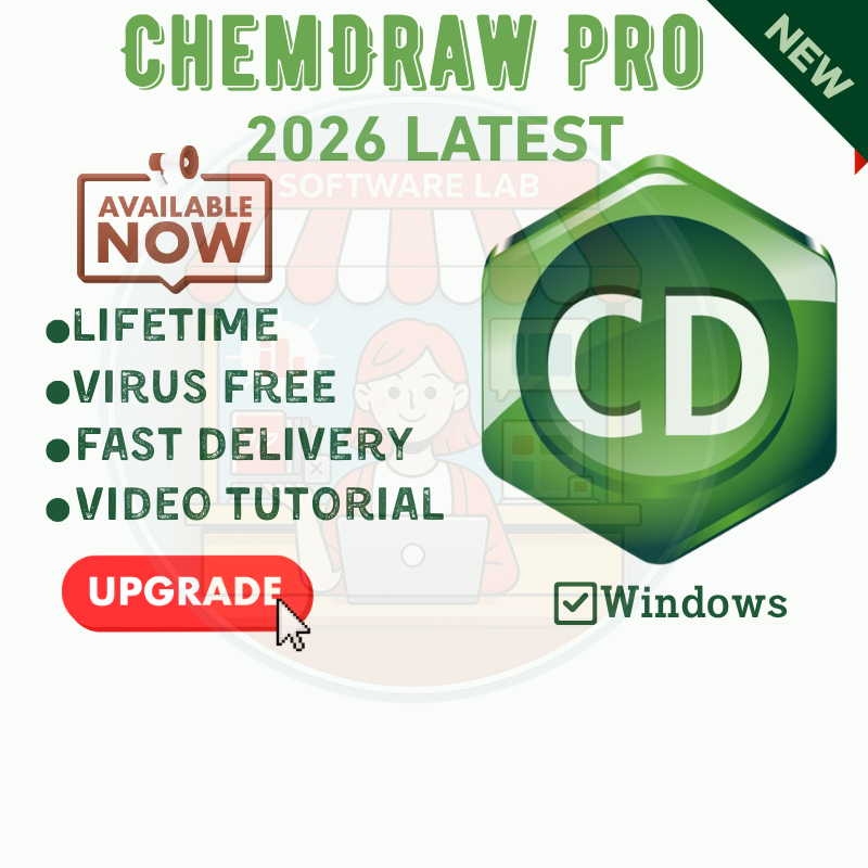 ChemDraw Professional 2026 Latest with Installation Tutorial (Windows ...