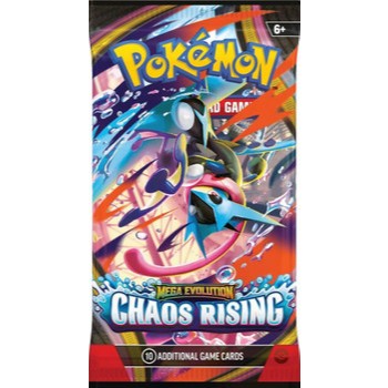 [Live Rip] PTCG Pokemon Cards Mega Evolution Chaos Rising Booster Pack ...