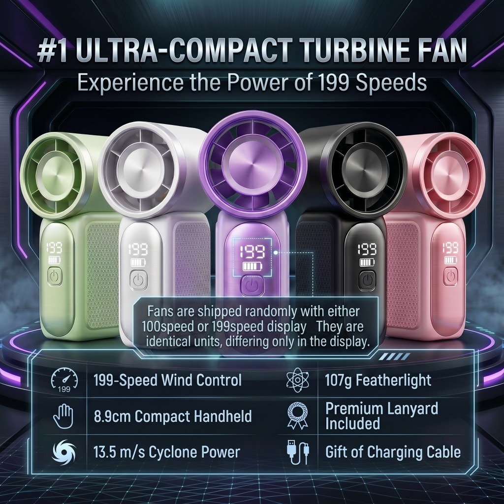 3000mAH X688 Portable Handheld Fan USB Rechargeable Mini Cooling Fan ...