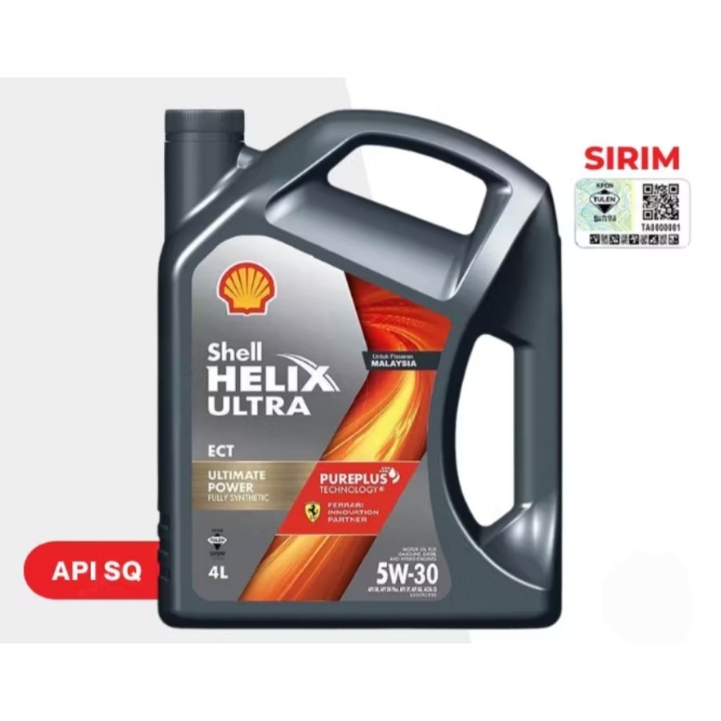 SHELL HELIX ULTRA 5W30 ECT - 4LITER | Shopee Malaysia