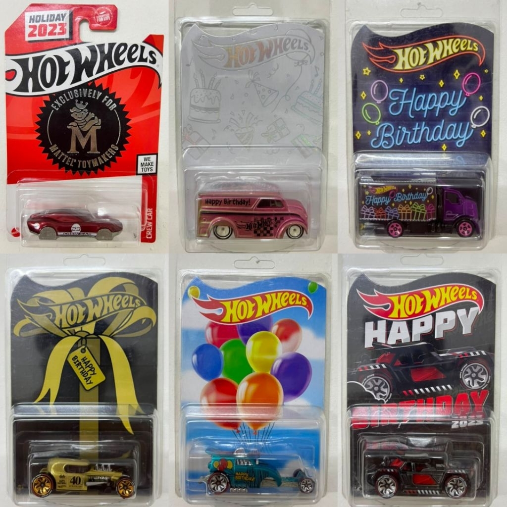 Hot Wheels - Exclusive Employee Mattel Malaysia Happy Birthday