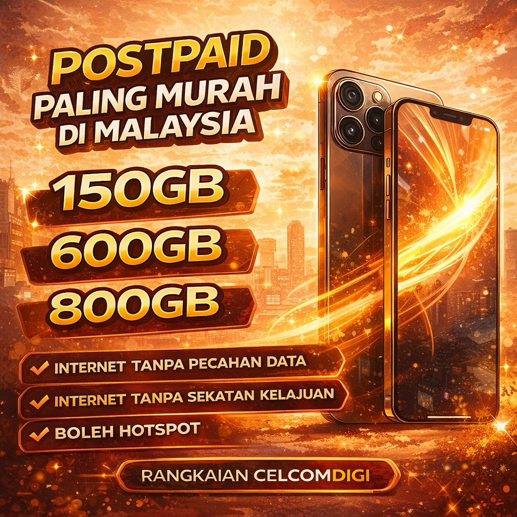 RM50-600GB | RM89-800GB PROMOSI GILA SIMKAD PALING MURAH LINE CELCOM ...