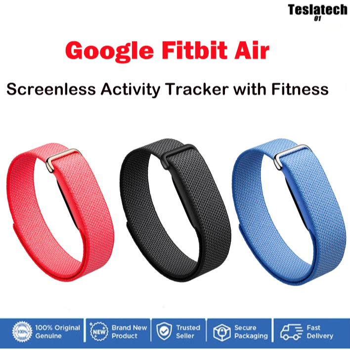 Fitbit Air screenless tracker with AI coaching | Shopee MY
