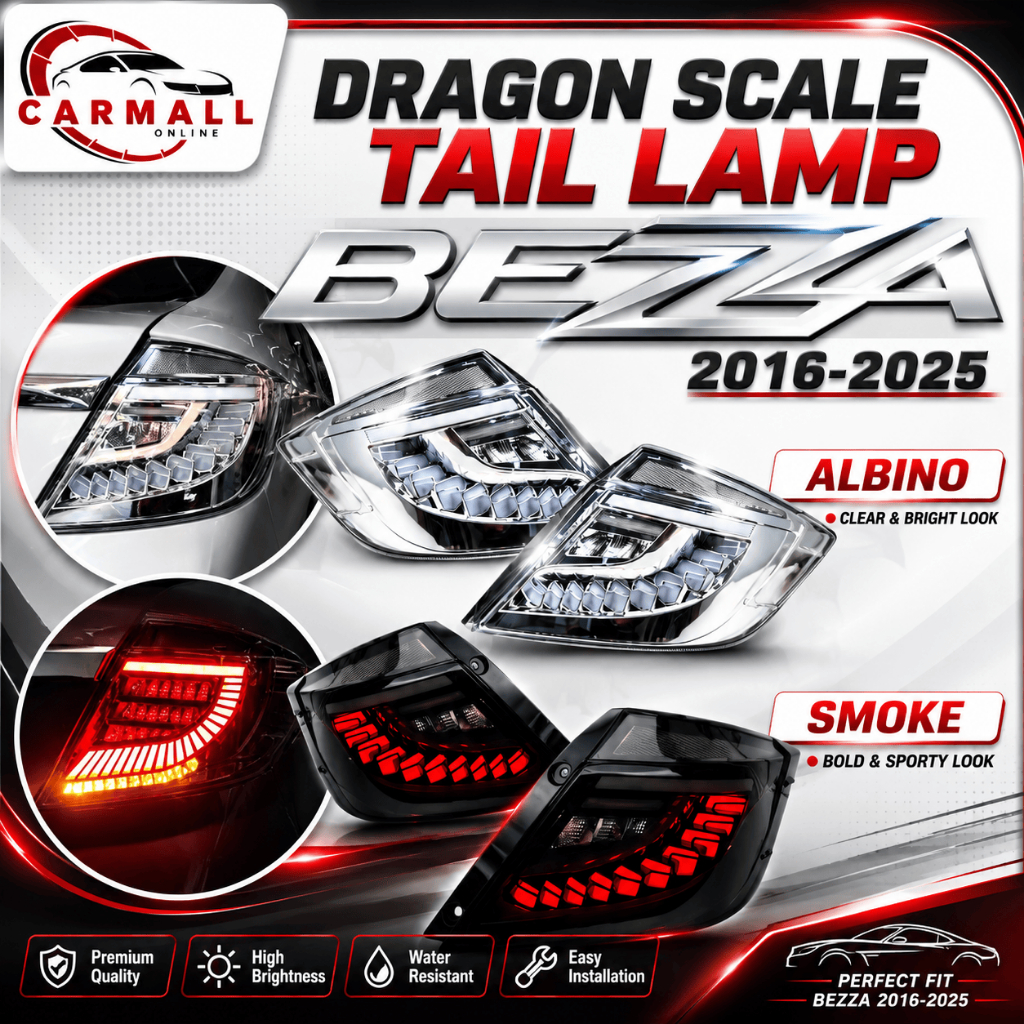 Perodua Bezza 2016-2025 V3 Dynamic Led Tail Lamp Taillamp Taillight ...