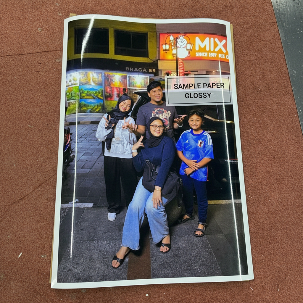A1/A2 Poster Printing (Glossy Photo paper/Matte Paper/Plain paper ...