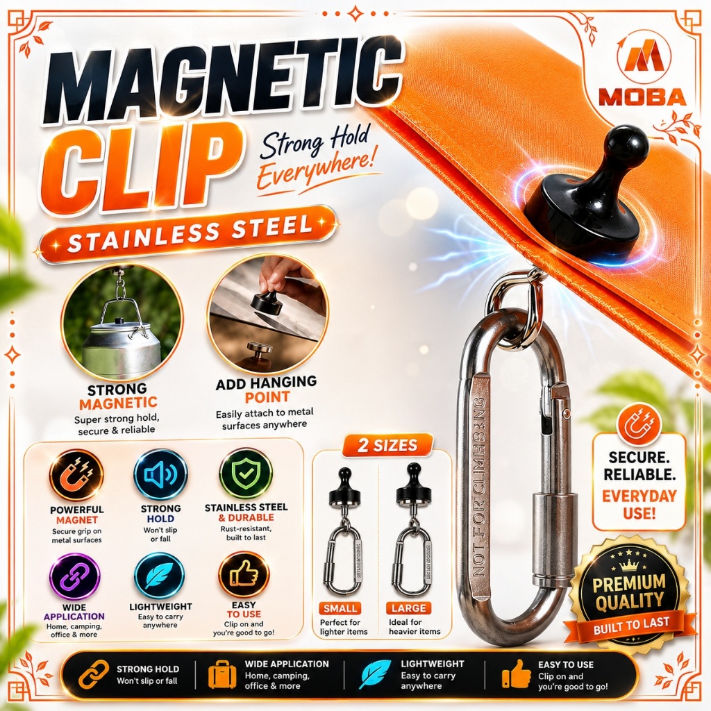 Strong Magnetic Clip for Tent or Flysheet Magnet Clip Hanger Free ...