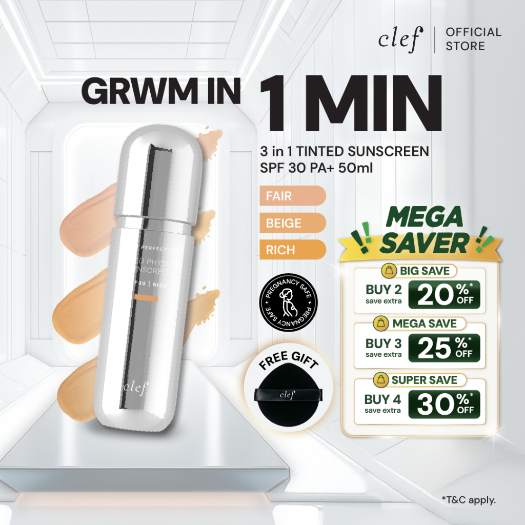 CLEF Skincare Official Store Online, July 2026 | Shopee Malaysia