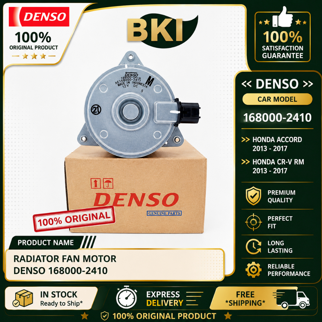 DENSO 100% ORIGINAL RADIATOR FAN MOTOR MYVI LAGI BEST 2011-2017 ARUZ ...