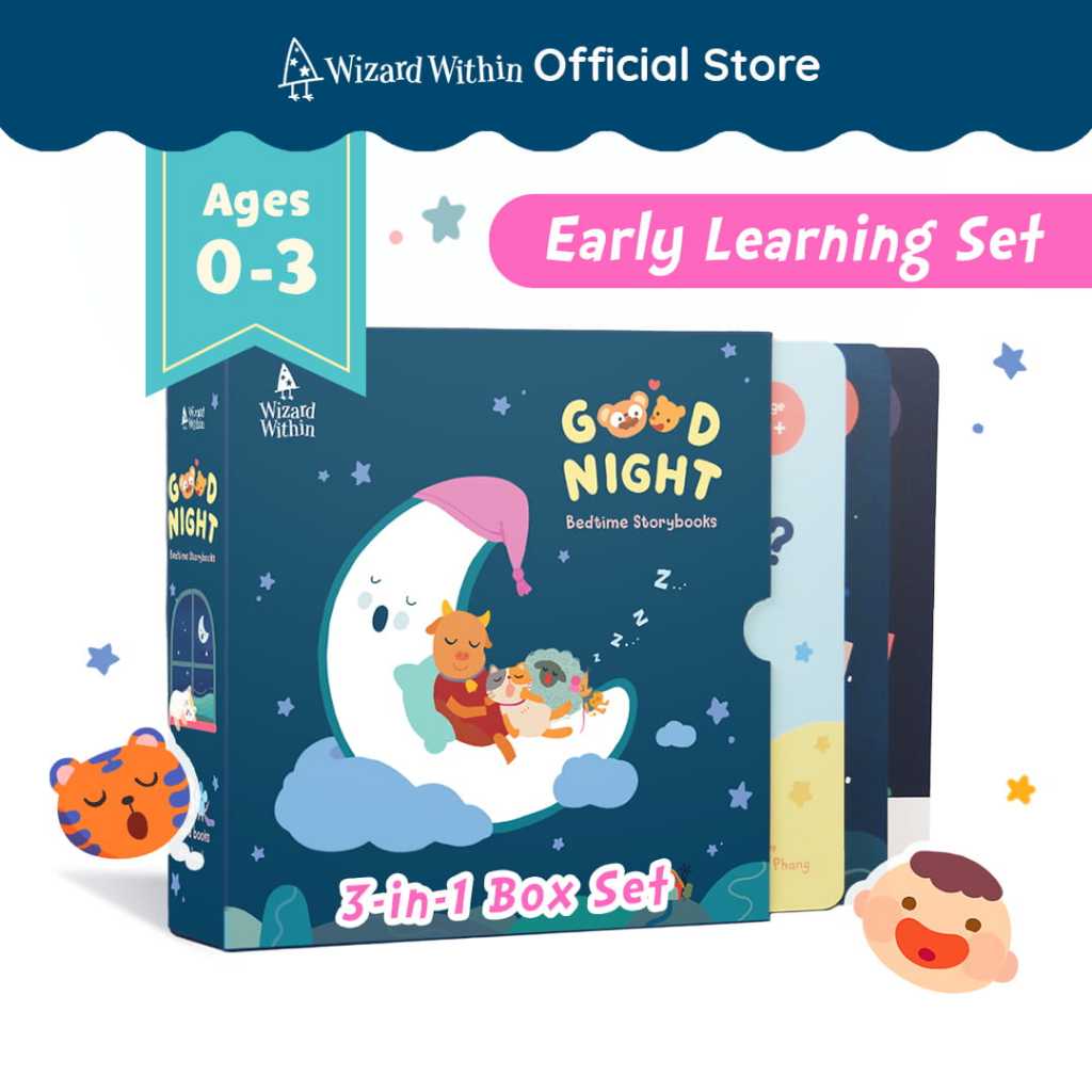 Wizard Within | 3-in-1 Goodnight Bedtime Storybooks | Baby Early ...