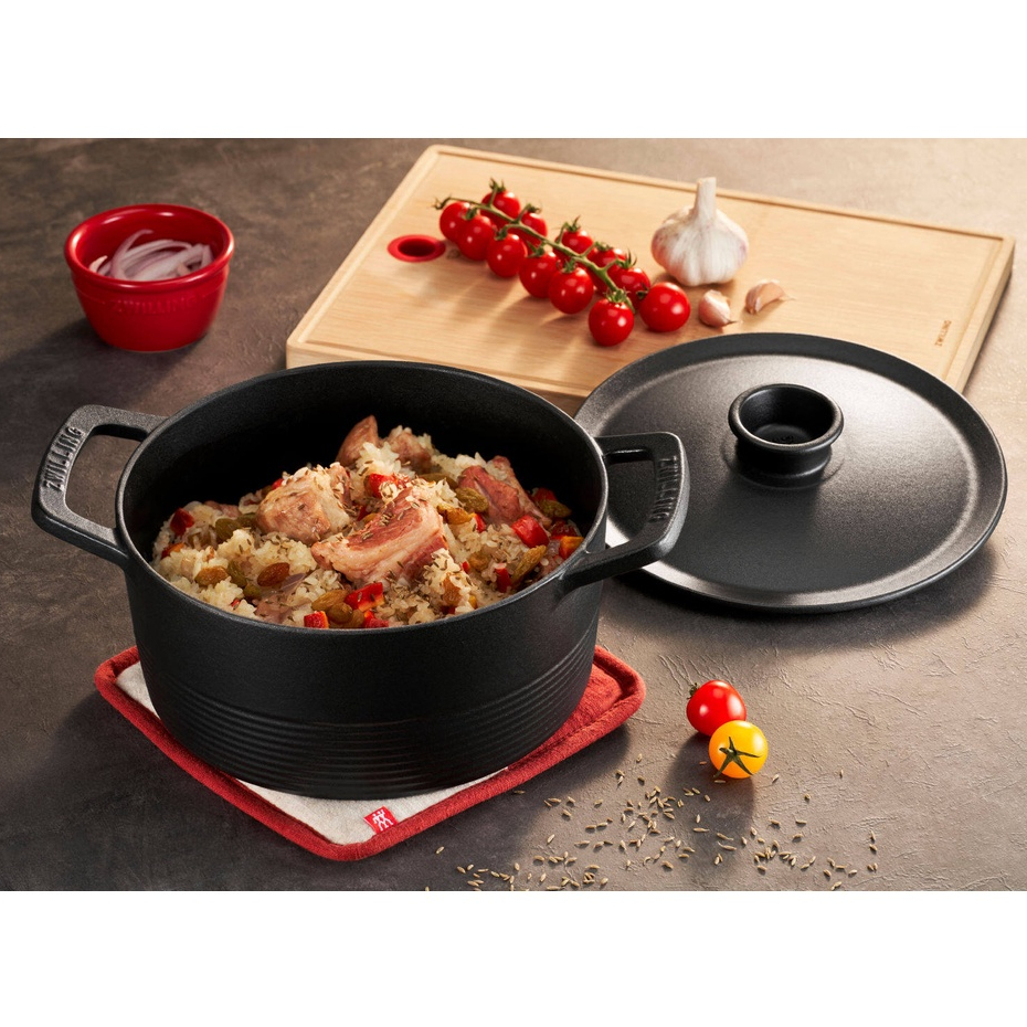 ZWILLING DRAGON Cast Iron Cookware, Black | Shopee Malaysia