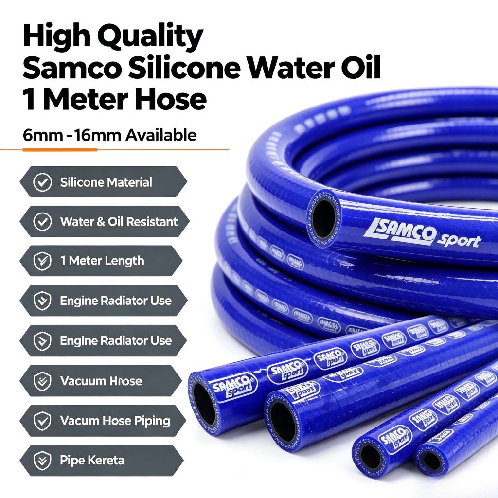 High Quality Samco Silicone Water Oil 1 Meter Hose 6mm-16mm Car Engine ...