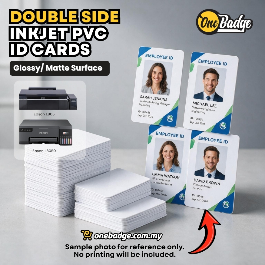 Grade A++ Epson Inkjet PVC Card -50pcs | Blank PVC Card for Inkjet ...