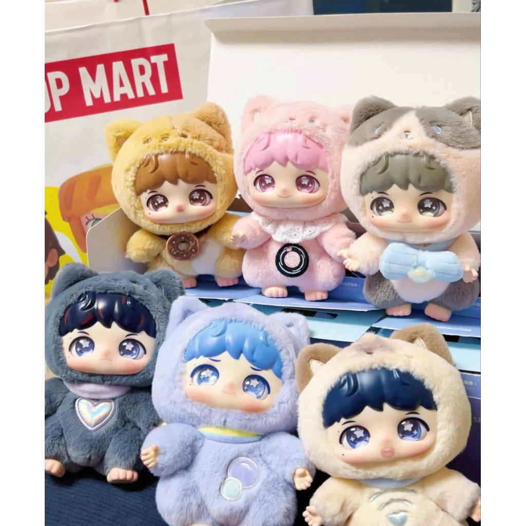 POPMART】Zhou Shen SHENSELF Series Vinyl Plush Blind Box WholeSet