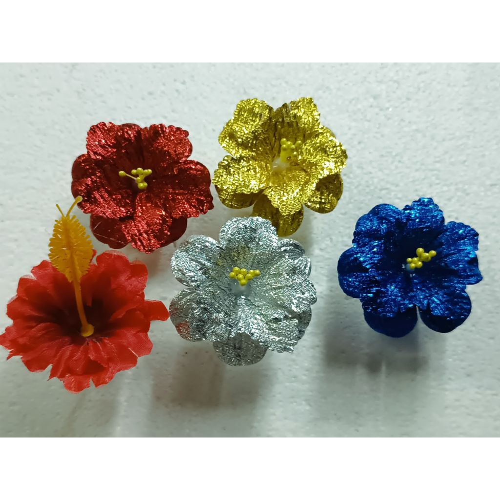 Bunga raya artificial 2 layer/Bunga hiasan | Shopee Malaysia