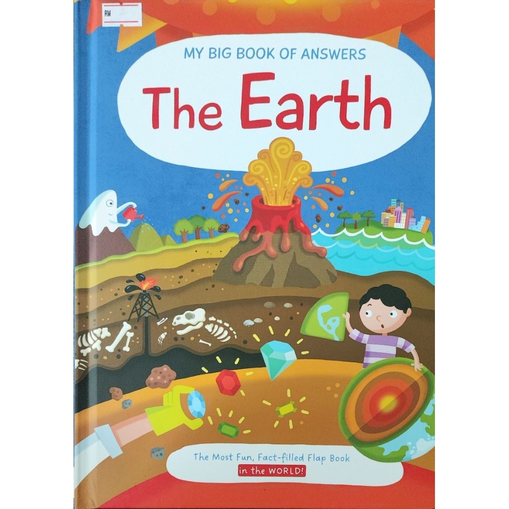 Lift the Flap book My Big Book of Answers The Earth by Little Genius ...