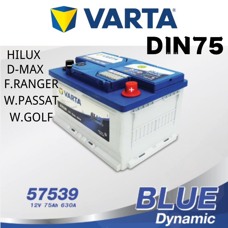 Varta Blue Dynamic SLI LN3 57518 DIN66 UPGRADE to DIN75 HIGH SPEC ...