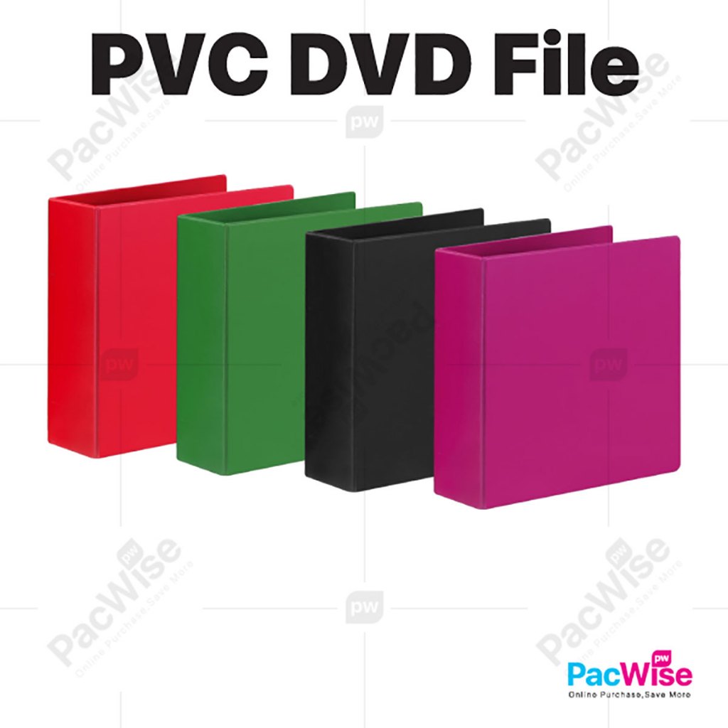 PVC DVD File 65mm – 2D Ring Binder DVD Fail / Computer Accessories ...