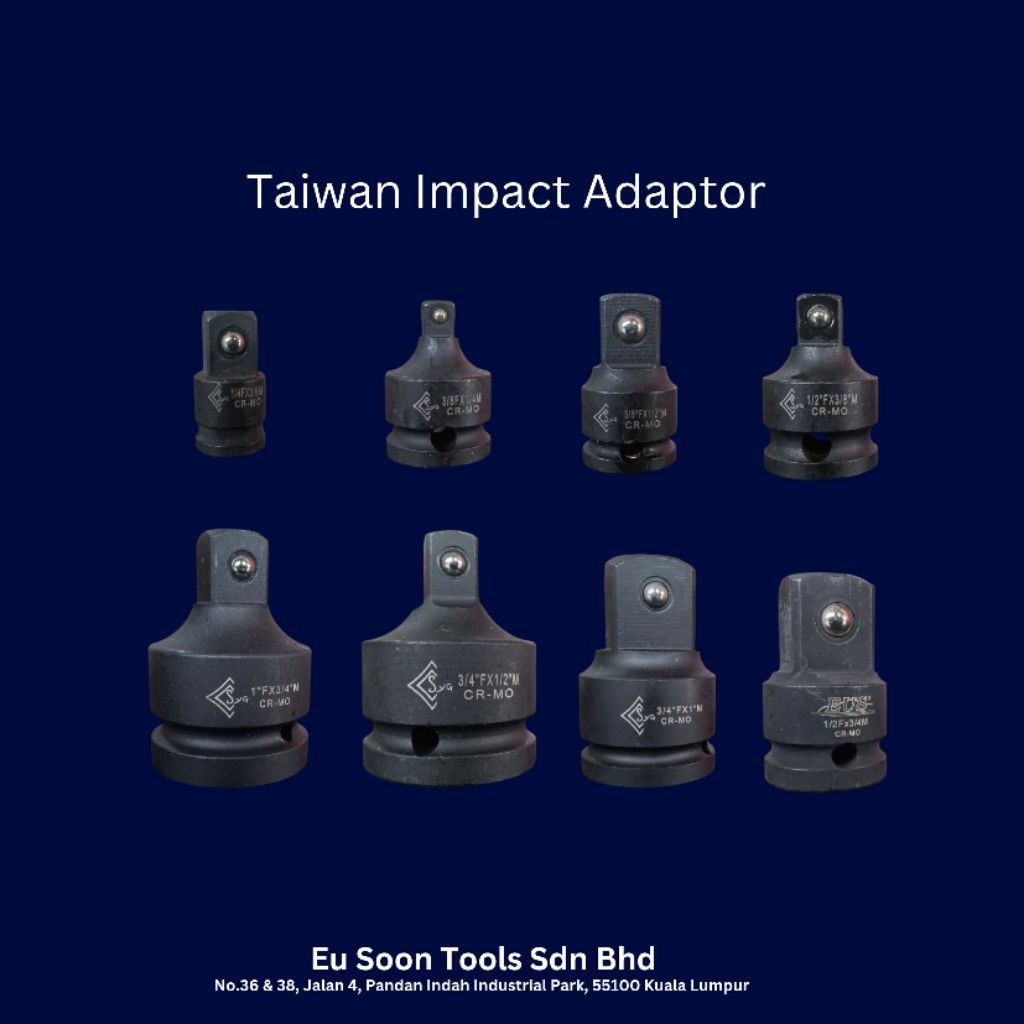 Taiwan Impact Adaptor | Interchangeable Adaptor | Shopee Malaysia