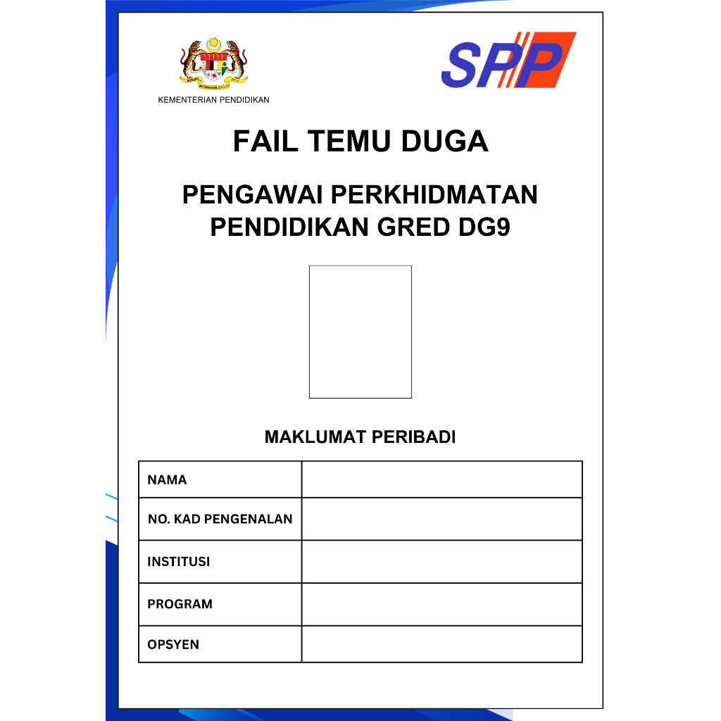 TEMPLATE TEMUDUGA SPP | MUDAH UNTUK EDIT | CANVA PDF | UPAH BUAT FAIL ...