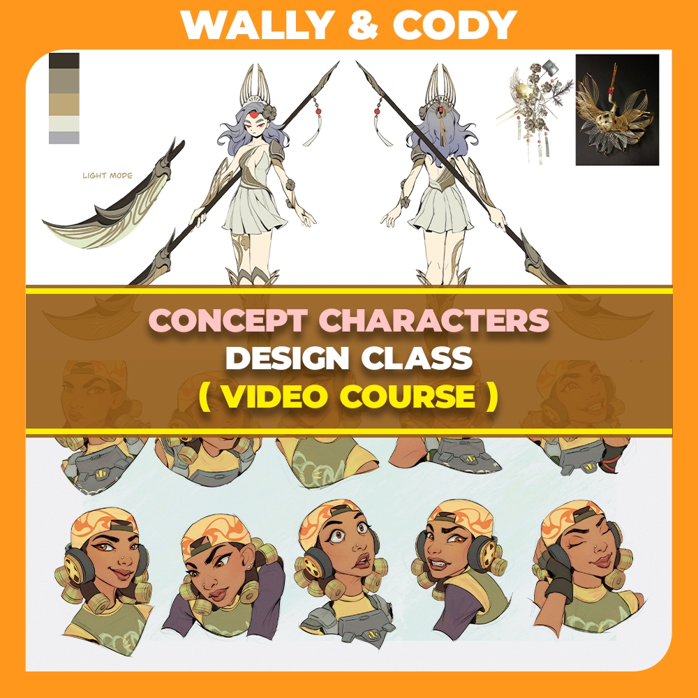 [𝐕𝐈𝐃𝐄𝐎 𝐂𝐎𝐔𝐑𝐒𝐄] CONCEPT CHARACTERS DESIGN CLASS | 𝗣𝗵𝗼𝘁𝗼𝘀𝗵𝗼𝗽 | 𝗘𝗻𝗴𝗹𝗶𝘀𝗵 ...