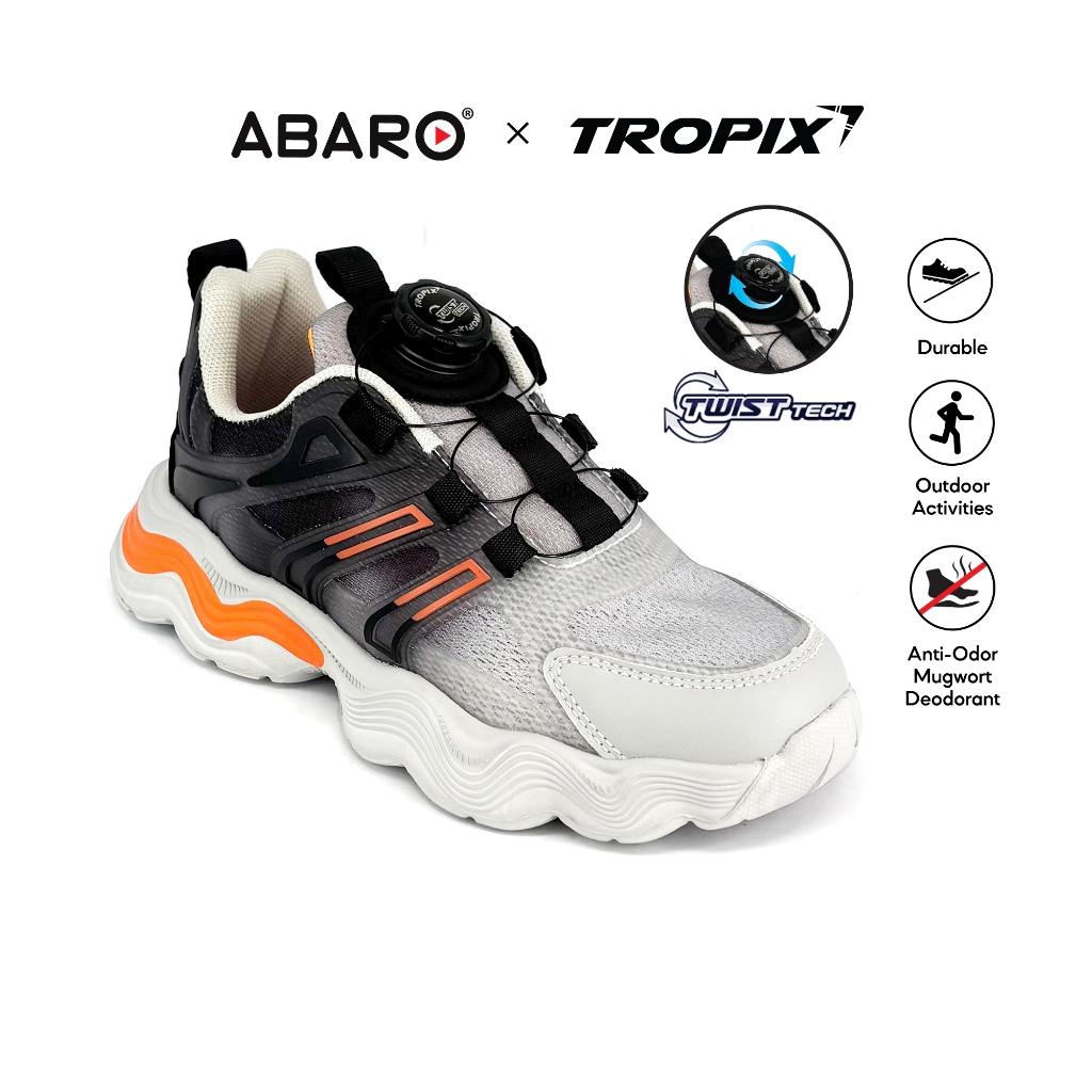 ABARO TwistTech Kids Sport Shoes SPA595AC2T Tropix Kids Sneaker with ...