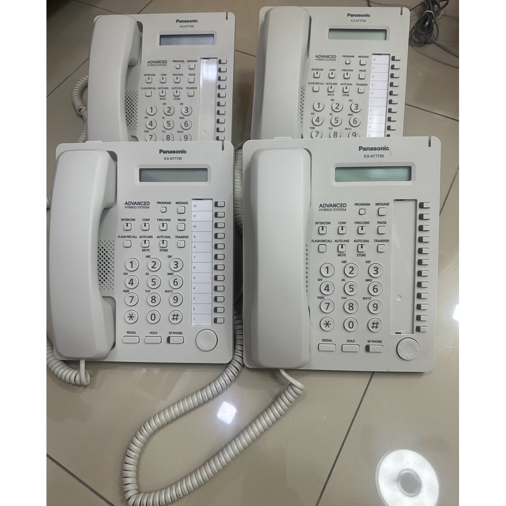 Panasonic KX-AT7730 Keyphone Phone Unit-used set | Shopee Malaysia