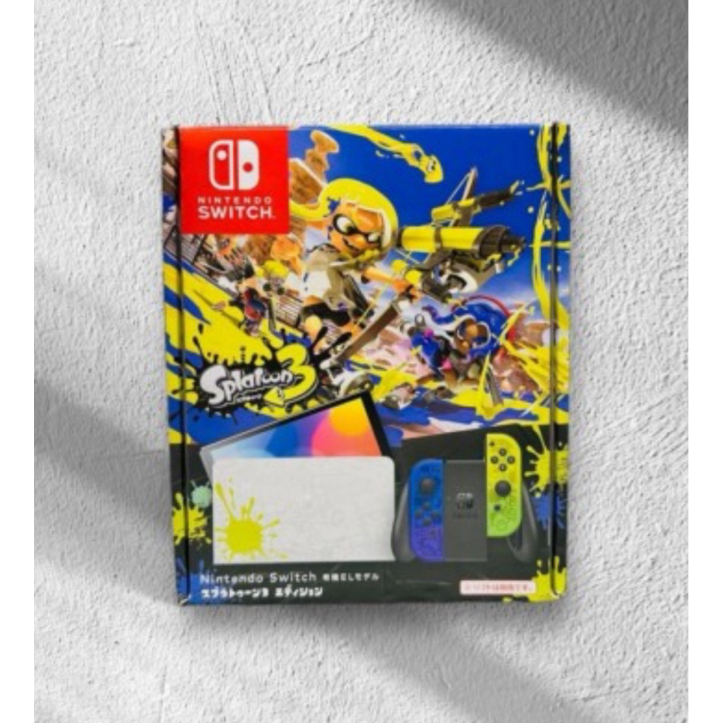 Nintendo Switch OLED Splatoon Edition Limited Oled Splatoon | Shopee ...
